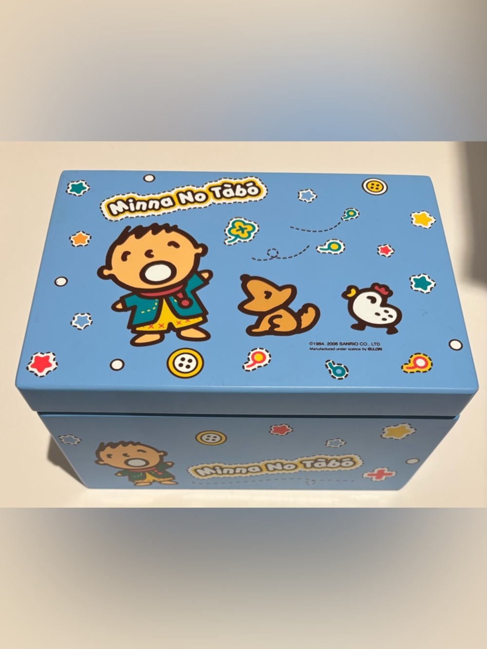 VTG 2006 Sanrio Minna No Tabo Musical Jewelry Box Song Raindrops Rare VGUC - Picture 7 of 7